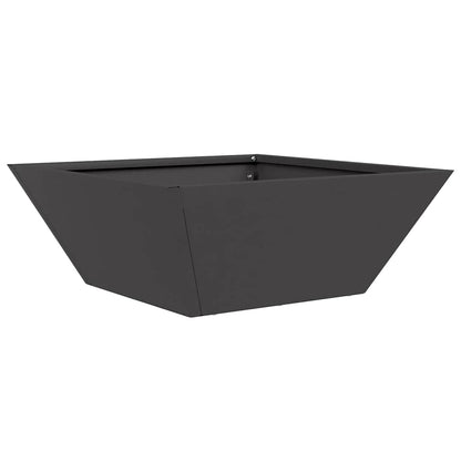 vidaXL Garten-Pflanzgefäß 5 pcs Schwarz 40 x 40 x 15 cm