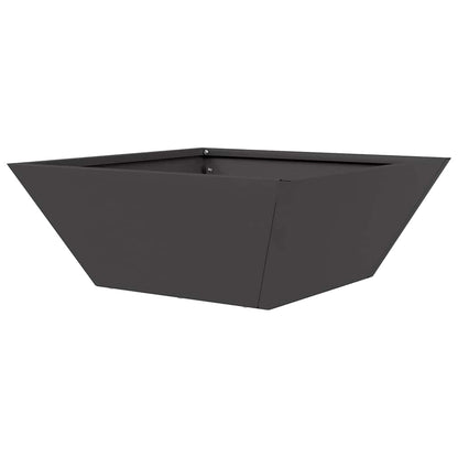 vidaXL Garten-Pflanzgefäß 5 pcs Schwarz 40 x 40 x 15 cm
