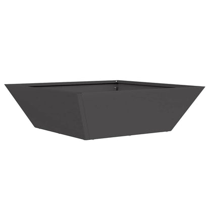 vidaXL Garten-Pflanzgefäß 5 pcs Schwarz 50 x 50 x 15 cm