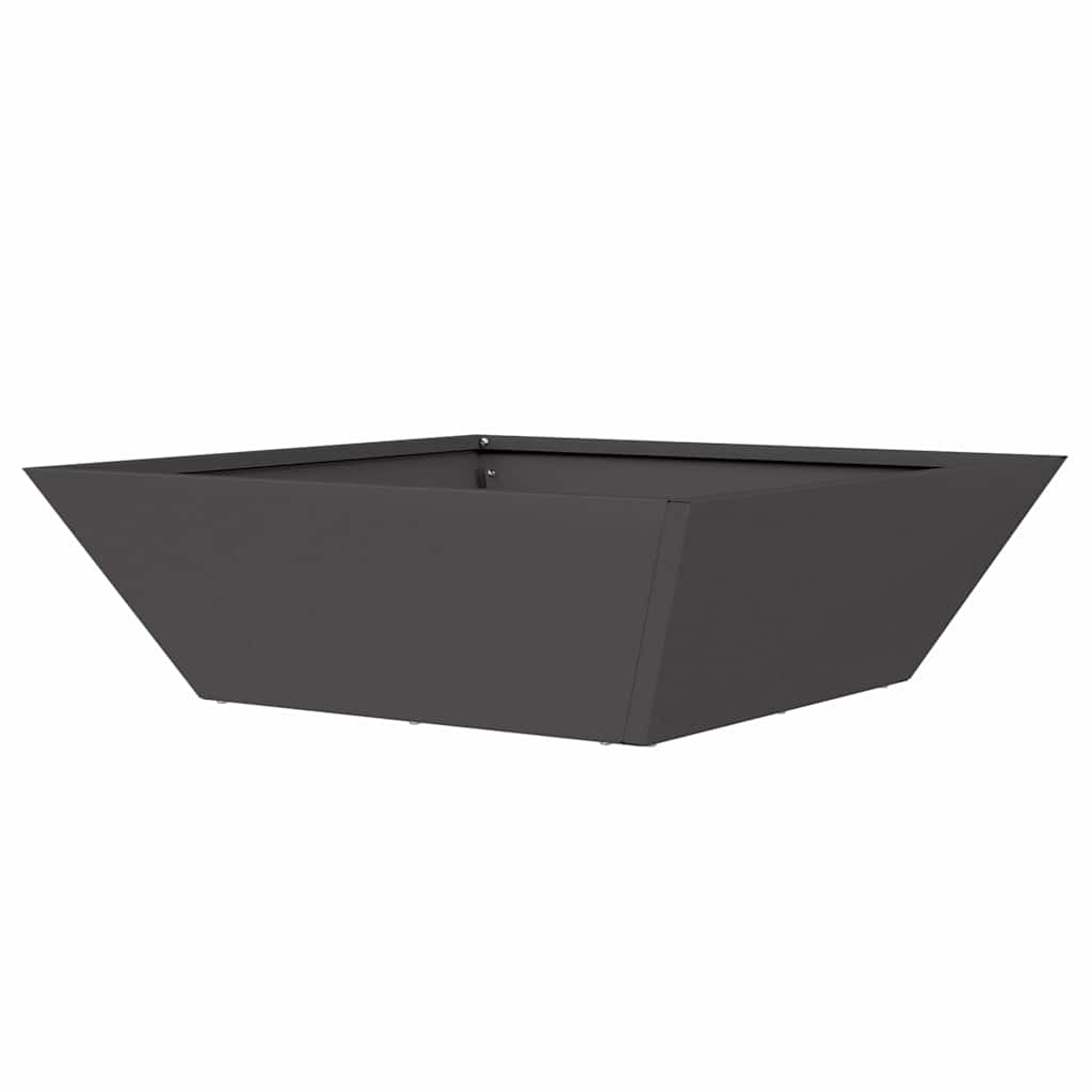 vidaXL Garten-Pflanzgefäß 5 pcs Schwarz 50 x 50 x 15 cm