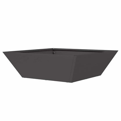 vidaXL Garten-Pflanzgefäß 5 pcs Schwarz 50 x 50 x 15 cm