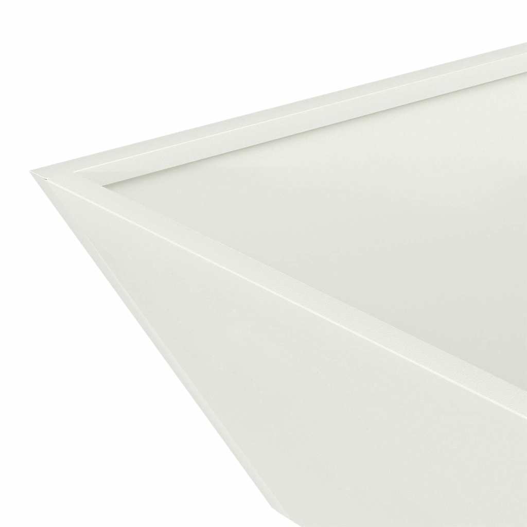 vidaXL Garten-Pflanzgefäß 5 pcs Weiß 50 x 50 x 15 cm