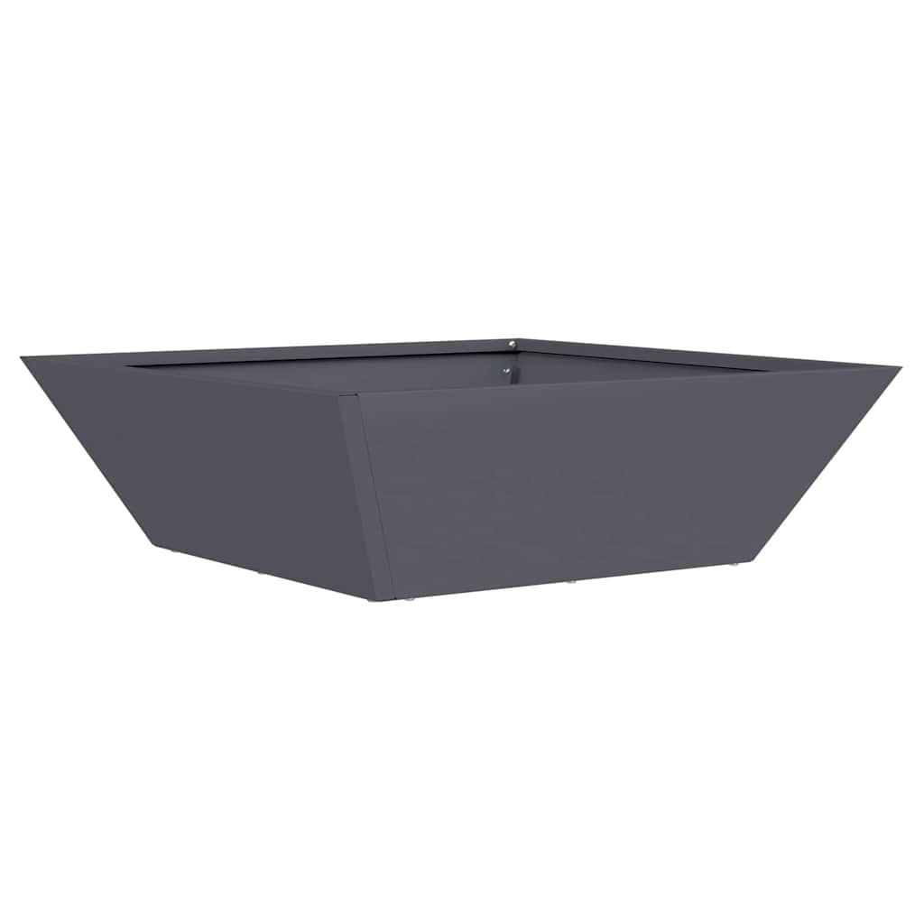 vidaXL Garten-Pflanzgefäß 5 pcs Anthrazit 50 x 50 x 15 cm