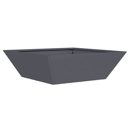 vidaXL Garten-Pflanzgefäß 5 pcs Anthrazit 50 x 50 x 15 cm