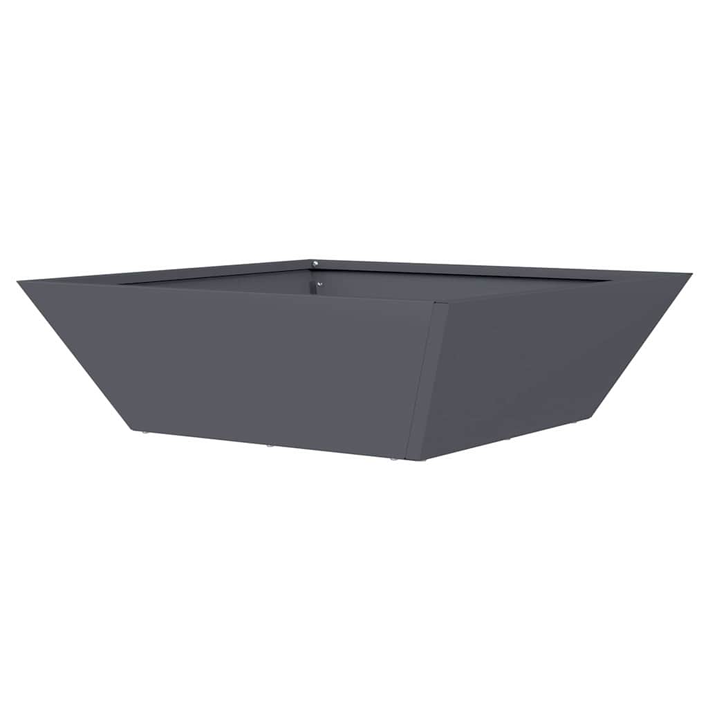 vidaXL Garten-Pflanzgefäß 5 pcs Anthrazit 50 x 50 x 15 cm