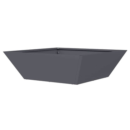 vidaXL Garten-Pflanzgefäß 5 pcs Anthrazit 50 x 50 x 15 cm