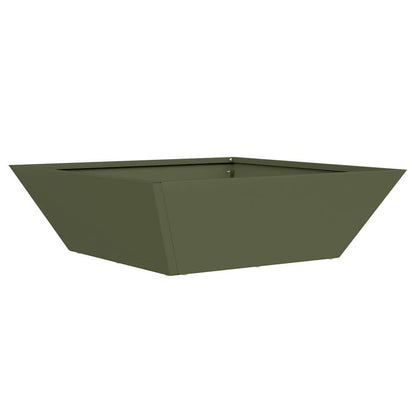vidaXL Garten-Pflanzgefäß 5 pcs Olive Grün 50 x 50 x 15 cm