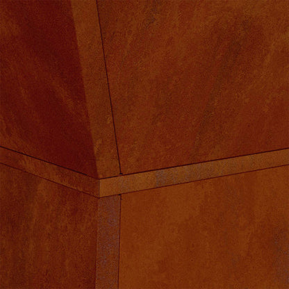 Säulen Pflanzer 2 pcs Silber 35 x 35 x 73 cm