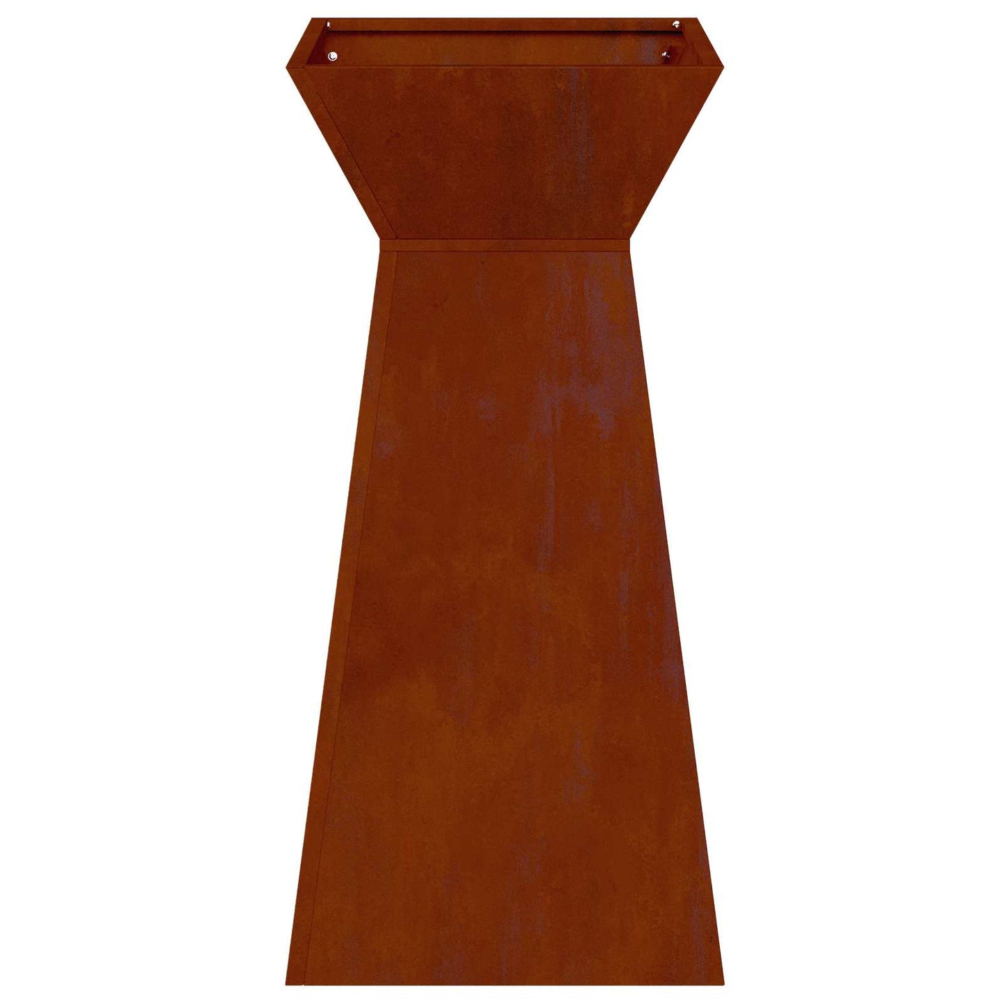 Säulen Pflanzer 2 pcs Silber 35 x 35 x 73 cm