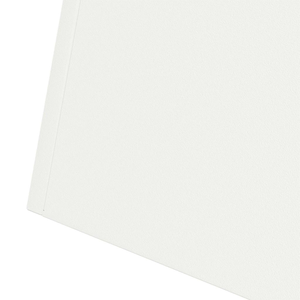 Säulen Pflanzer 2 pcs Weiß 40 x 40 x 100 cm