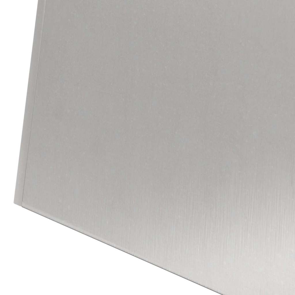 vidaXL Säulen Pflanzer Silber 40 x 40 x 100 cm