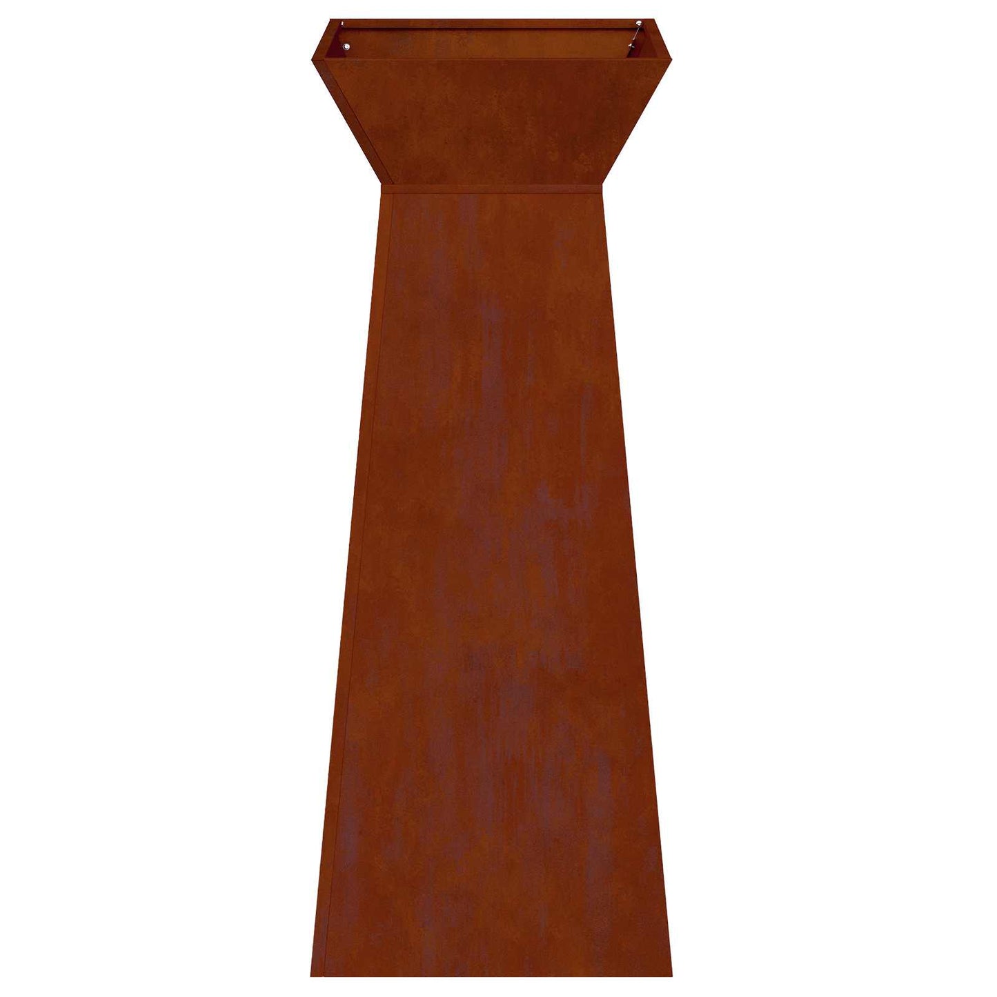 Säulen Pflanzer Silber 40 x 40 x 100 cm