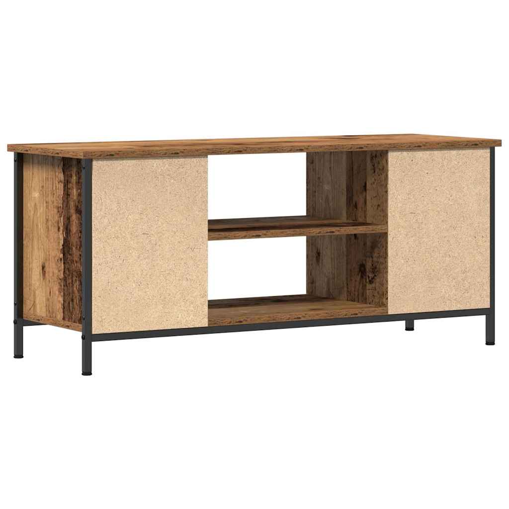 vidaXL TV-Schränk Altholz 102 x 35 x 45 cm Holzwerkstoff