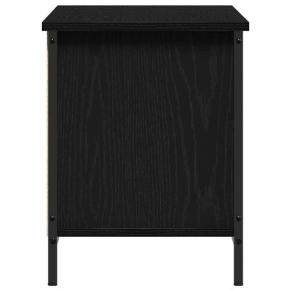vidaXL TV-Schränk Schwarz Eichen-Optik 102 x 35 x 45 cm Holzwerkstoff