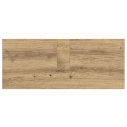 Badezimmerschrank Artisan-Eiche 80 x 33 x 60 cm Holzwerkstoff