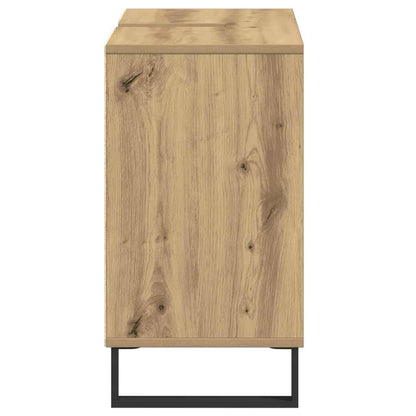 vidaXL Badezimmerschrank Artisan-Eiche 80 x 33 x 60 cm Holzwerkstoff