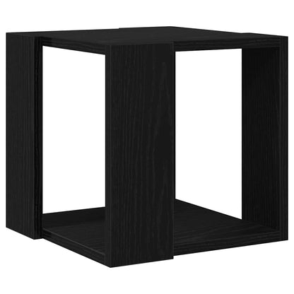 Couchtisch Schwarz Eichen-Optik 32 x 32 x 30 cm Holzwerkstoff