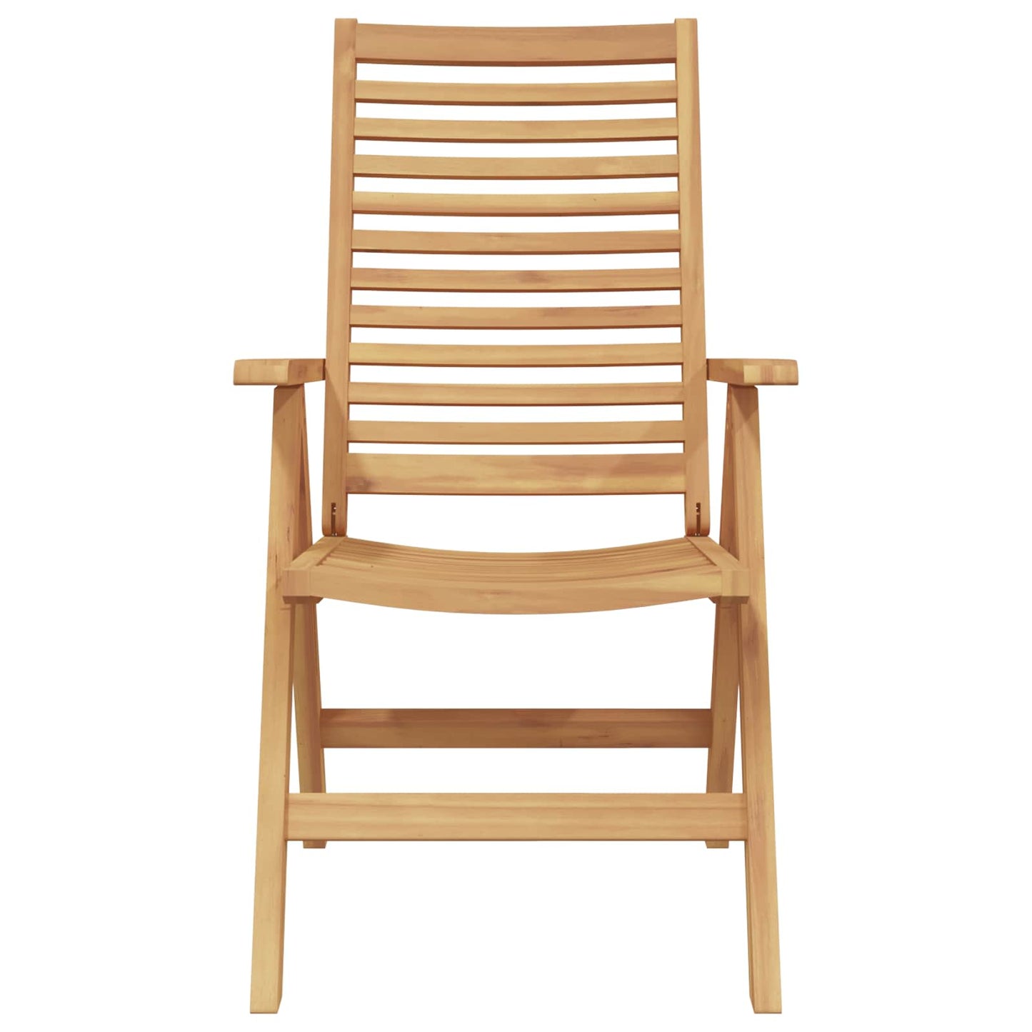 vidaXL Gartenstuhl 8 pcs Braun 52 x 64,5 x 108 cm Teak-Massivholz