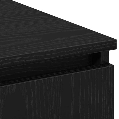 vidaXL TV-Schränk Schwarz Eichen-Optik 180 x 38 x 49 cm Holzwerkstoff