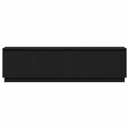 vidaXL TV-Schränk Schwarz Eichen-Optik 180 x 38 x 49 cm Holzwerkstoff