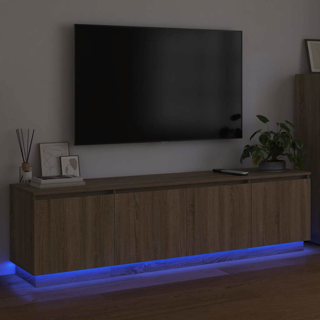 vidaXL TV-Schränk Sonoma-Eiche 180 x 38 x 49 cm Holzwerkstoff