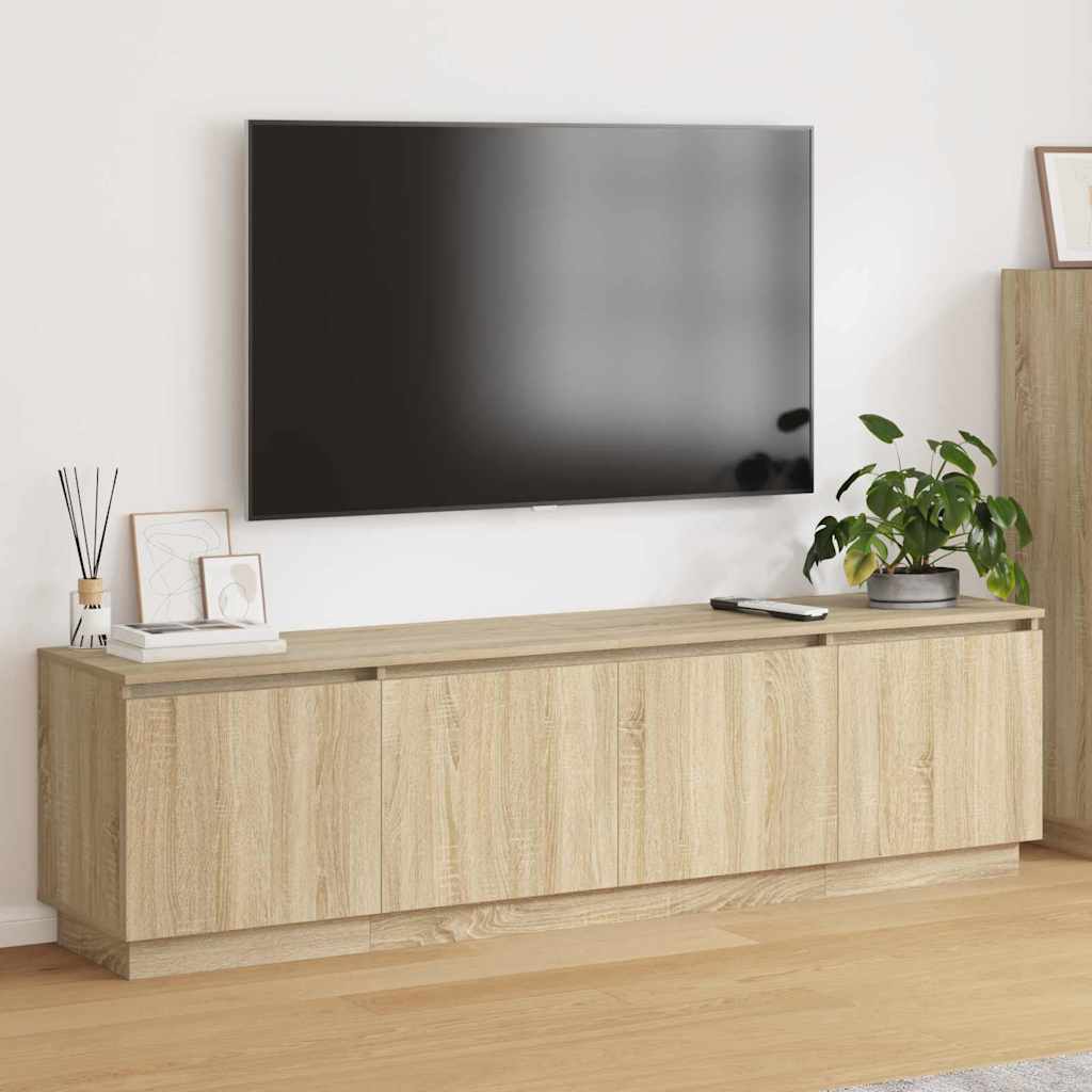 vidaXL TV-Schränk Sonoma-Eiche 180 x 38 x 49 cm Holzwerkstoff