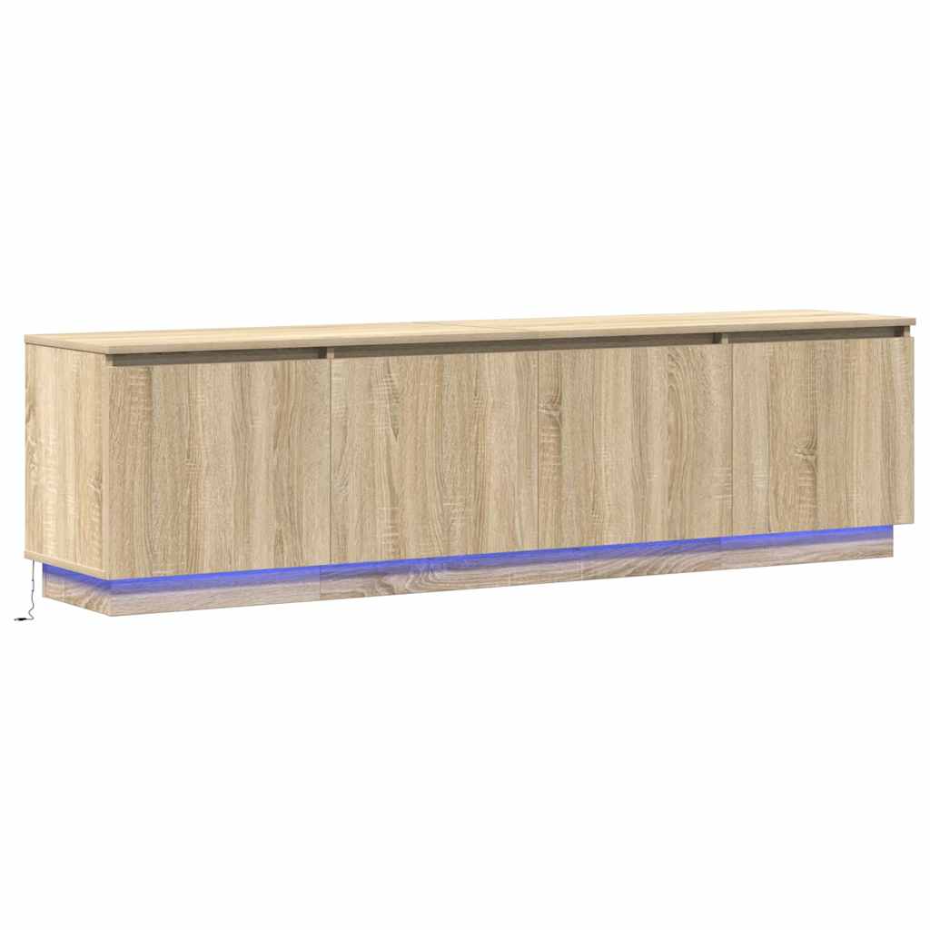 vidaXL TV-Schränk Sonoma-Eiche 180 x 38 x 49 cm Holzwerkstoff