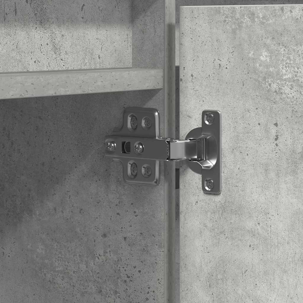 vidaXL TV-Schränk Beton Grau 180 x 38 x 49 cm Holzwerkstoff