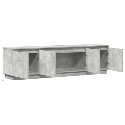 vidaXL TV-Schränk Beton Grau 180 x 38 x 49 cm Holzwerkstoff