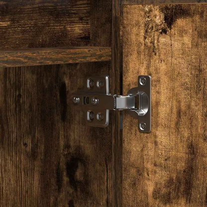 vidaXL TV-Schränk Geräucherte Eiche 180 x 38 x 49 cm Holzwerkstoff