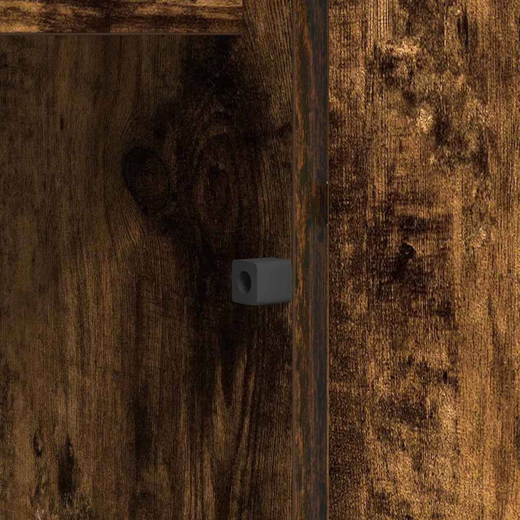 vidaXL TV-Schränk Geräucherte Eiche 180 x 38 x 49 cm Holzwerkstoff