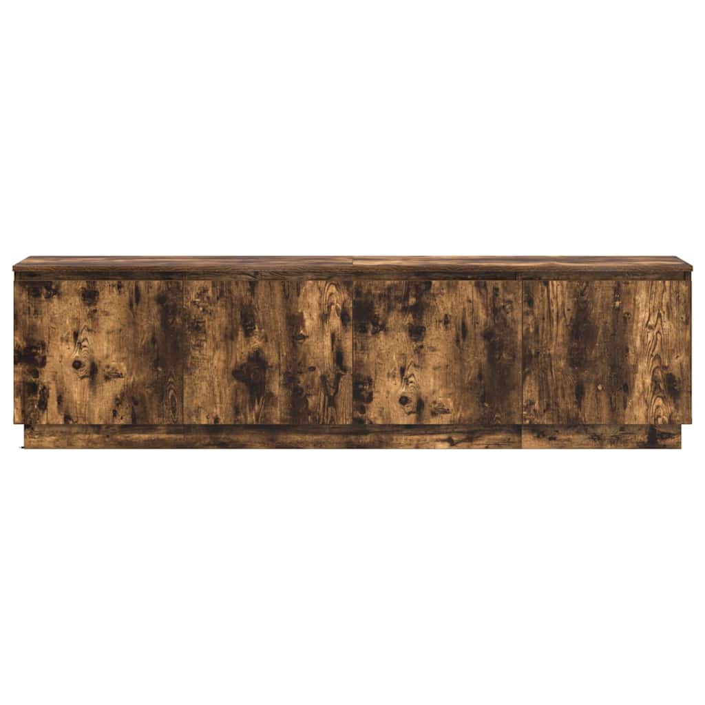 vidaXL TV-Schränk Geräucherte Eiche 180 x 38 x 49 cm Holzwerkstoff