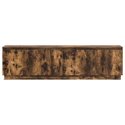 vidaXL TV-Schränk Geräucherte Eiche 180 x 38 x 49 cm Holzwerkstoff