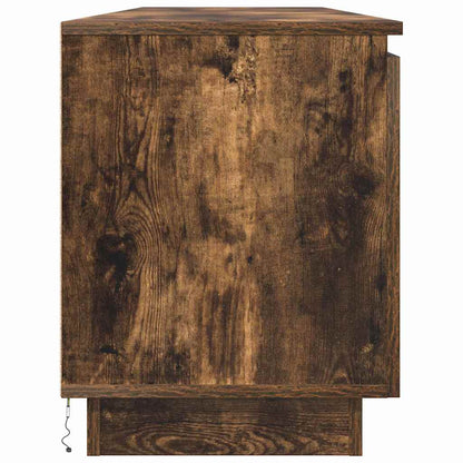 vidaXL TV-Schränk Geräucherte Eiche 180 x 38 x 49 cm Holzwerkstoff