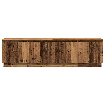 vidaXL LED-TV-Dashboard Altholz 180 x 38 x 49 cm Holzwerkstoff