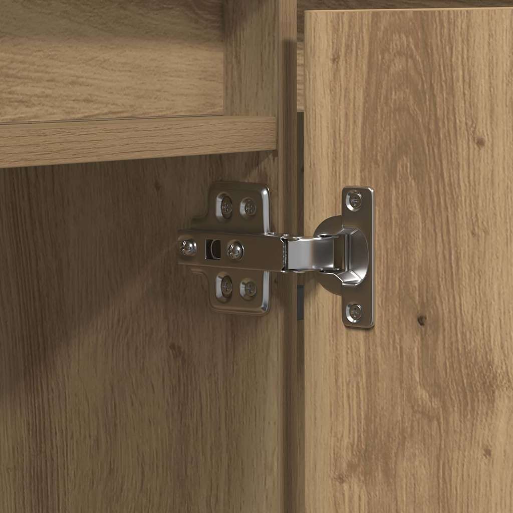 vidaXL TV-Schränk Artisan-Eiche 180 x 38 x 49 cm Holzwerkstoff