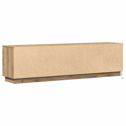 vidaXL TV-Schränk Artisan-Eiche 180 x 38 x 49 cm Holzwerkstoff