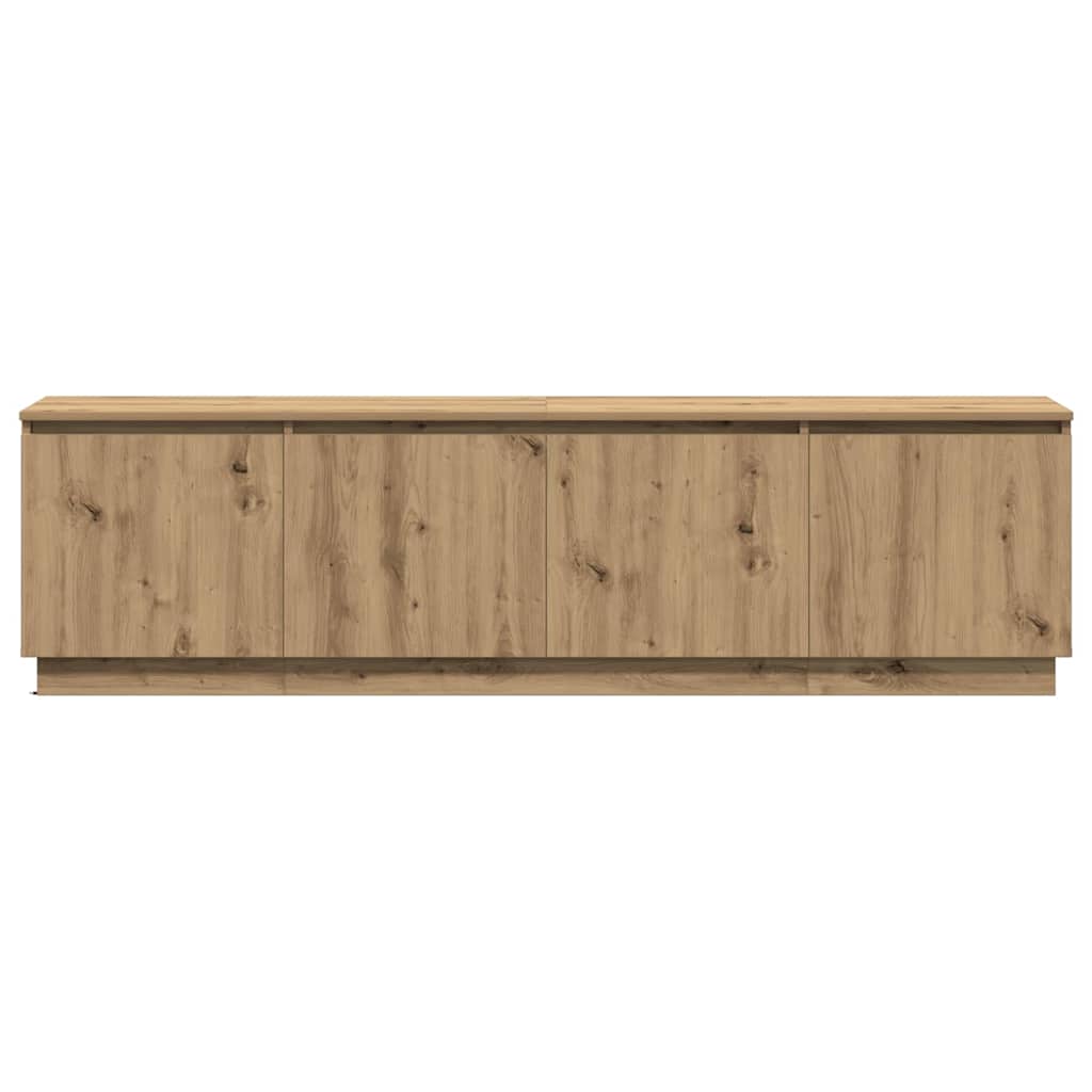 vidaXL TV-Schränk Artisan-Eiche 180 x 38 x 49 cm Holzwerkstoff