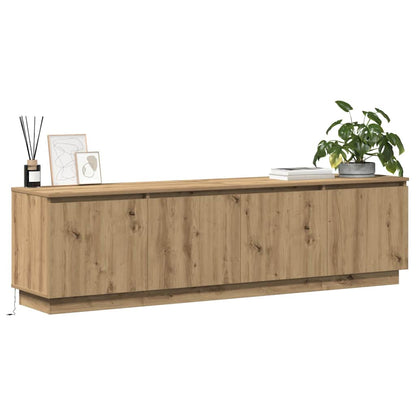 vidaXL TV-Schränk Artisan-Eiche 180 x 38 x 49 cm Holzwerkstoff