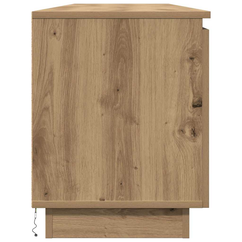 vidaXL TV-Schränk Artisan-Eiche 180 x 38 x 49 cm Holzwerkstoff