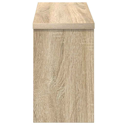 vidaXL Wandmontierter Kleiderständer Sonoma-Eiche 50 x 16 x 26 cm