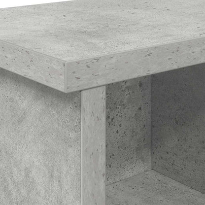 vidaXL Wandmontierter Kleiderständer Betongrau 75 x 16 x 26 cm