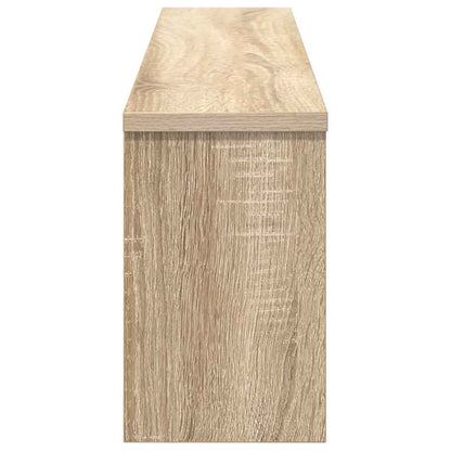 vidaXL Wandmontierter Kleiderständer Sonoma-Eiche 100 x 16 x 26 cm