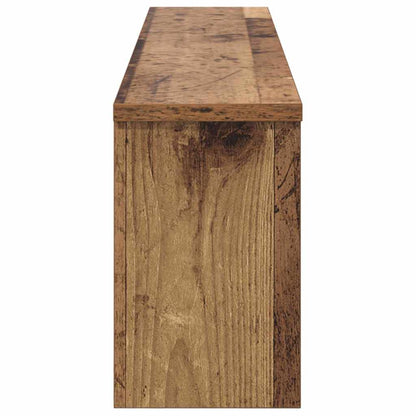 vidaXL Wandmontierter Kleiderständer Altholz 100 x 16 x 26 cm