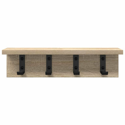 vidaXL Wandmontierter nachttisch Sonoma-Eiche 40 x 10,5 x 10,5 cm