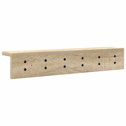 vidaXL Wandmontierter nachttisch Sonoma-Eiche 60 x 10.5 x 10.5 cm
