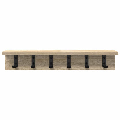 vidaXL Wandmontierter nachttisch Sonoma-Eiche 60 x 10.5 x 10.5 cm