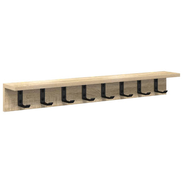 vidaXL Wandmontierter nachttisch Sonoma-Eiche 80 x 10,5 x 10,5 cm