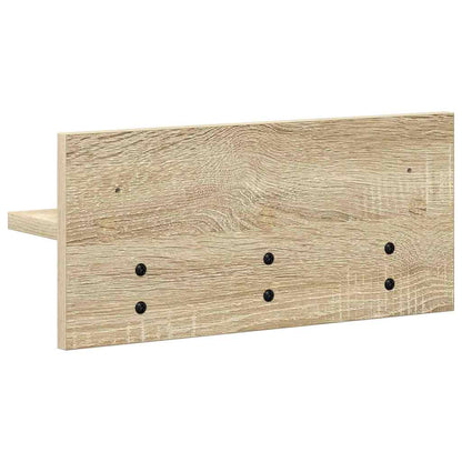 vidaXL Wandmontierter nachttisch Sonoma-Eiche 40 x 10,5 x 18 cm