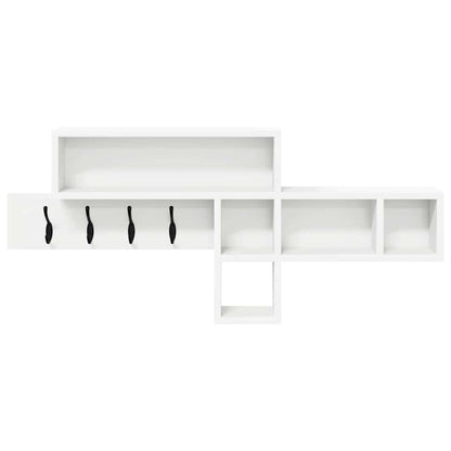 vidaXL Wandmontierter nachttisch Weiß 100 x 12 x 43,5 cm Holzwerkstoff